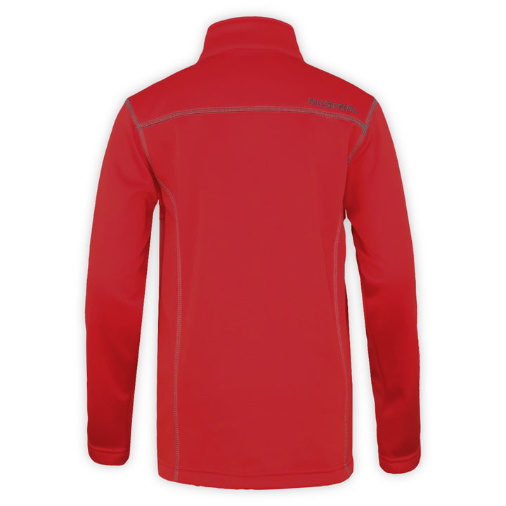Boulder Gear Theo 1/4 Zip Top - Boys' Crimson Red