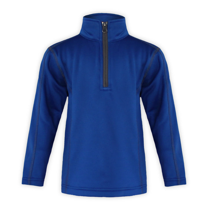Boulder Gear Judd Micro 1/4 Zip Top - Toddler Boys' Classic Blue