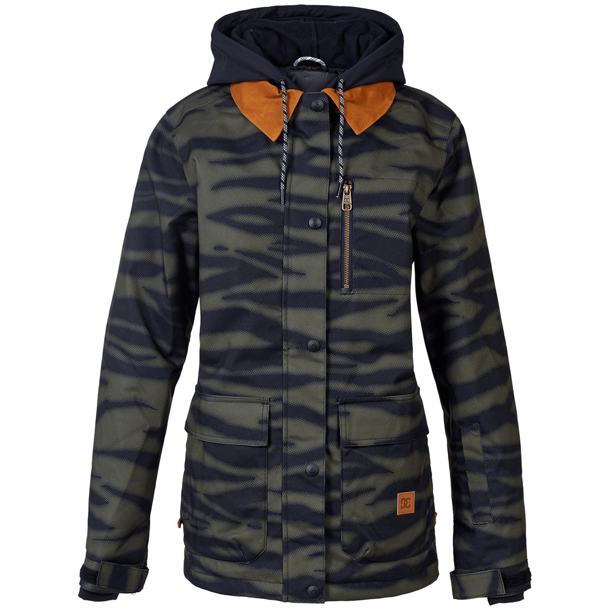 DC Bandwidth Jacket - Women's Zebra Olive Night