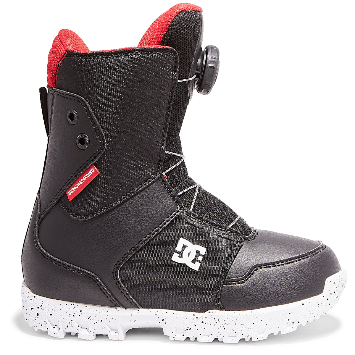 DC Scout Boa Snowboard Boots - Boys' 2022 Black