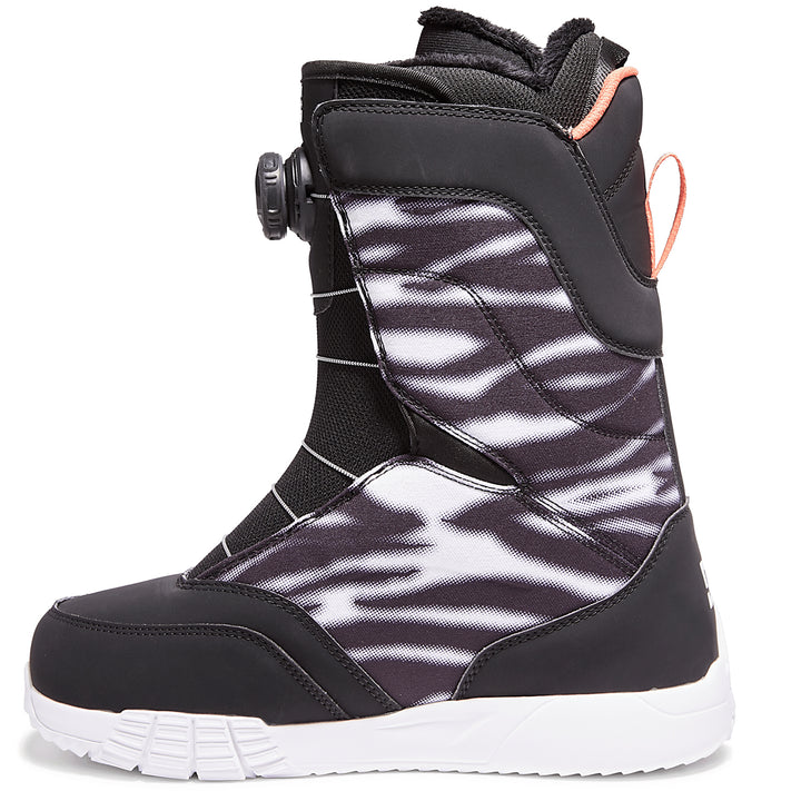 DC Search Boa Snowboard Boots - Women's 2022 Zebra Print
