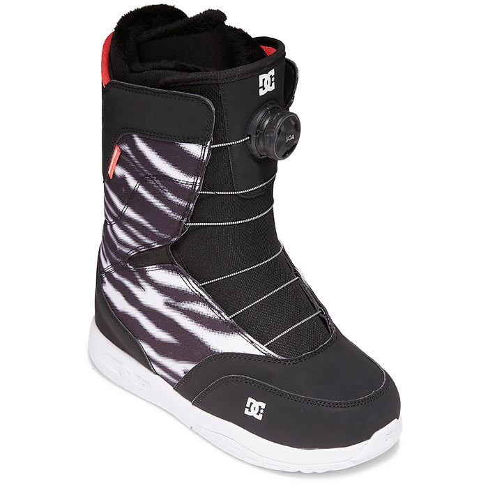 DC Search Boa Snowboard Boots - Women's 2022 Zebra Print