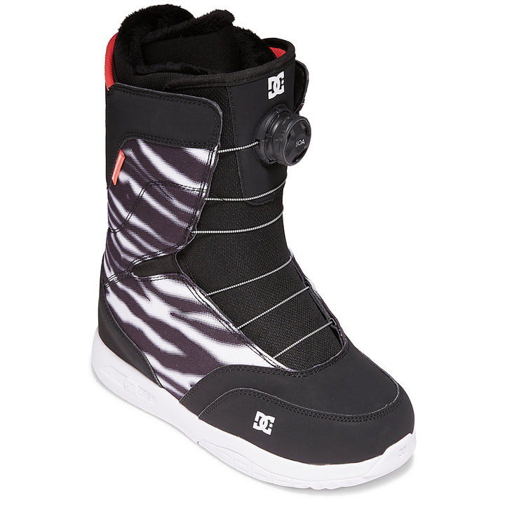 DC Search Boa Snowboard Boots - Women's 2022 Zebra Print