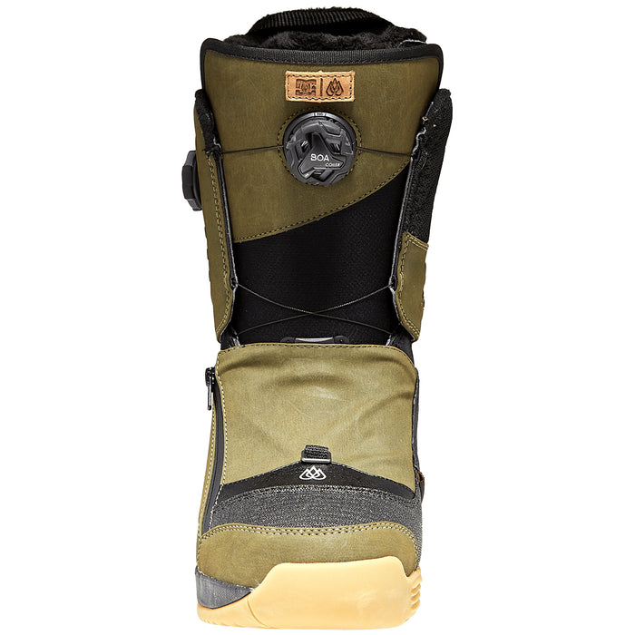 DC Travis Rice Boa Snowboard Boots 2022 Olive