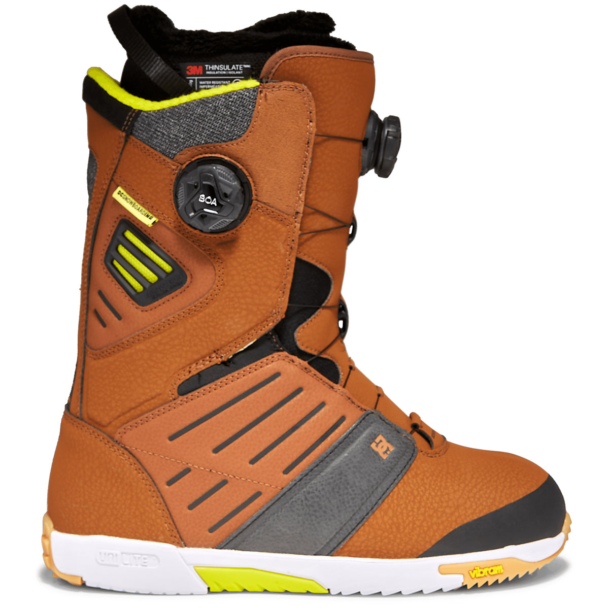 DC Judge Boa Snowboard Boots 2022 Brown