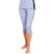 Burton Midweight X Three-Quarter Base Layer Pants - Women's Folkstone Gray / Foxglove Violet