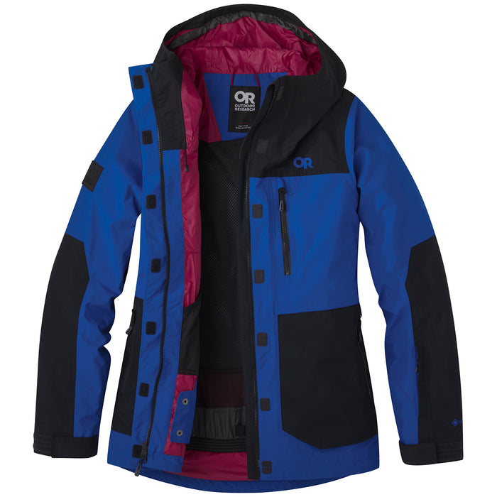 Outdoor Research Kulshan Storm Jacket - Women's Classic Blue/Black