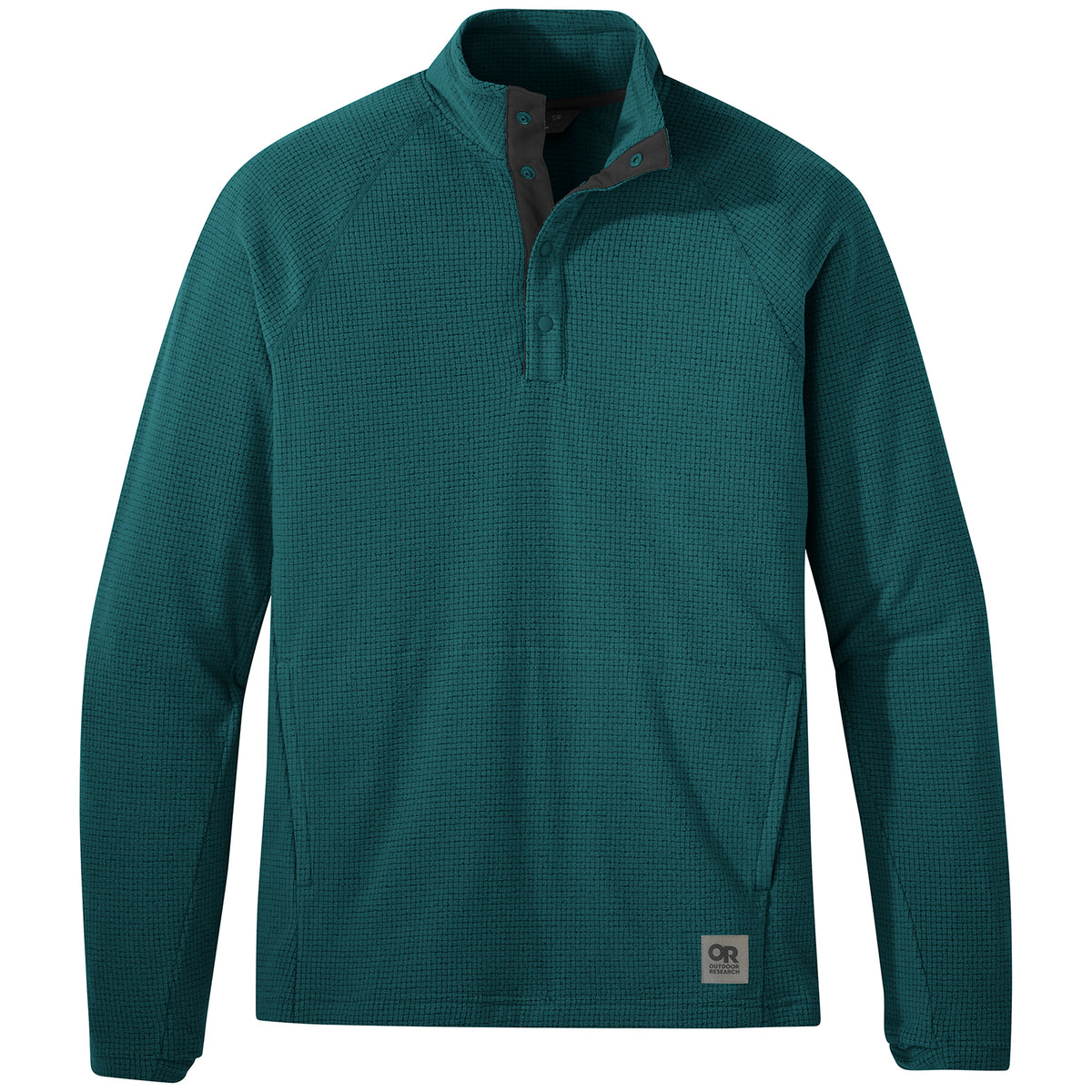 Outdoor Research Trail Mix Snap Pullover - Men's Treeline