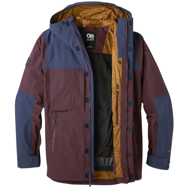 Outdoor Research Mt Baker Storm Jacket - Men's Elk/Naval Blue