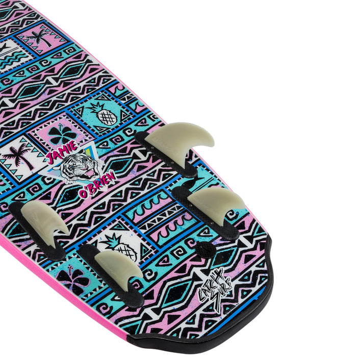Catch Surf Odysea 5'8" Quad-Fin x Jamie O'Brien Pro Surfboard Hot Pink