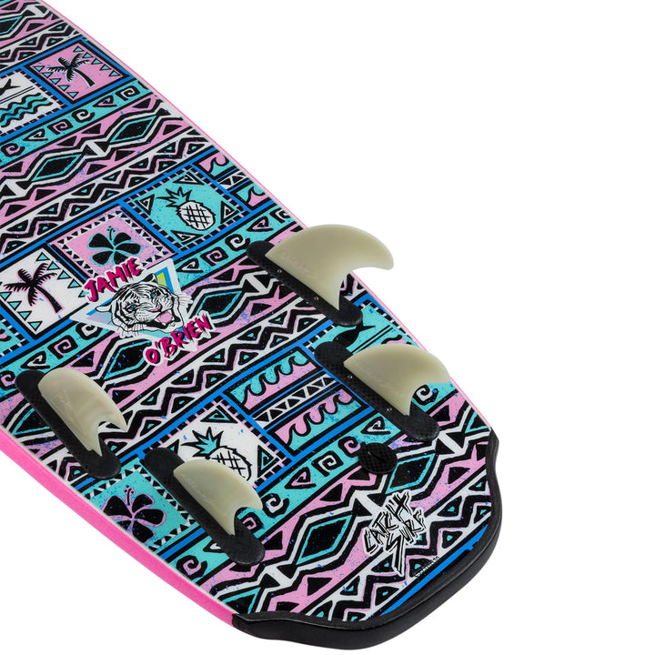 Catch Surf Odysea 5'8" Quad-Fin x Jamie O'Brien Pro Surfboard Hot Pink