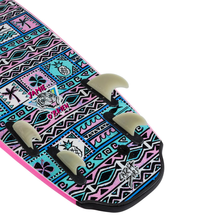 Catch Surf Odysea 5'2" Five-Fin x Jamie O'Brien Pro Surfboard Hot Pink