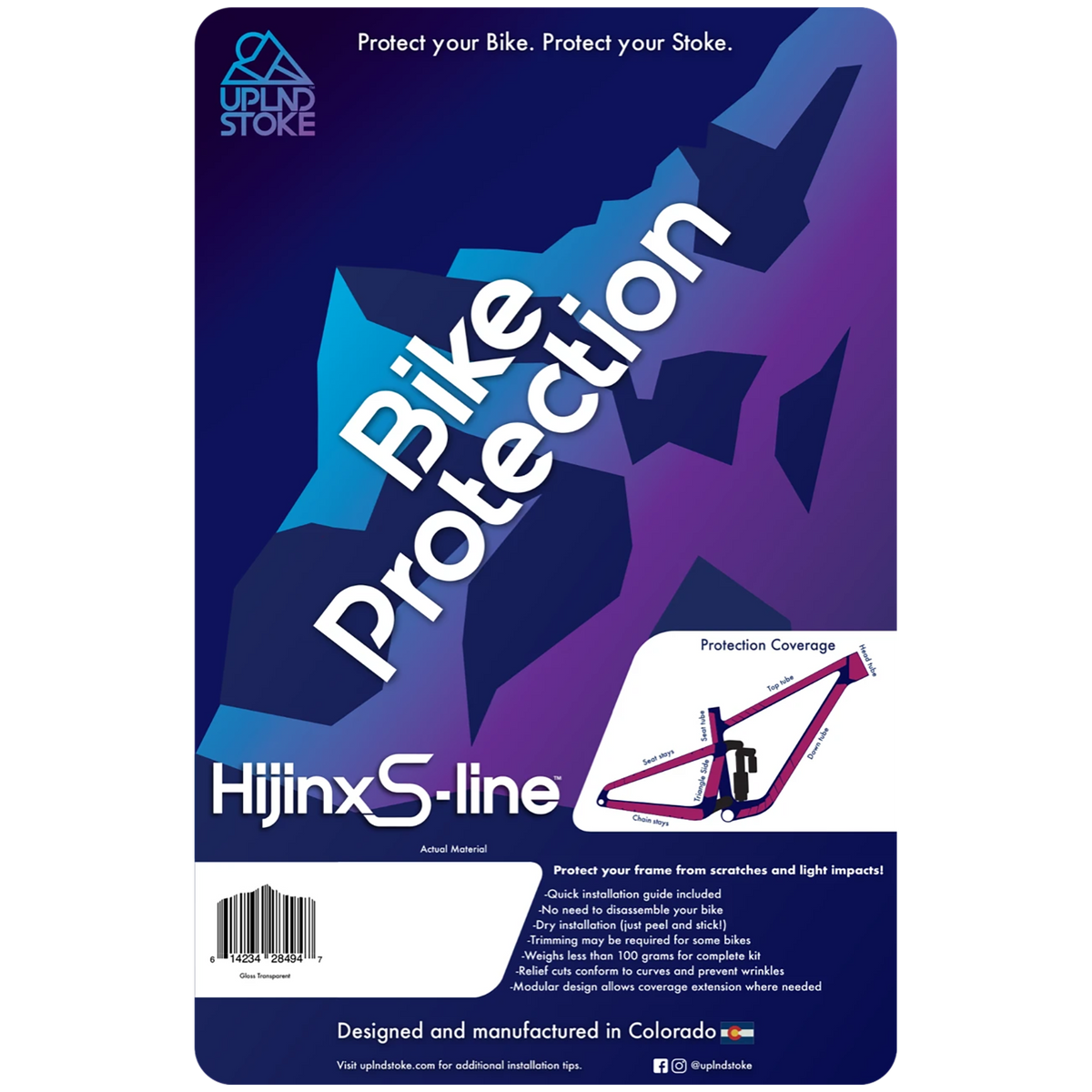 Uplnd Stoke Hijinx S-Line Frame Protection Gloss