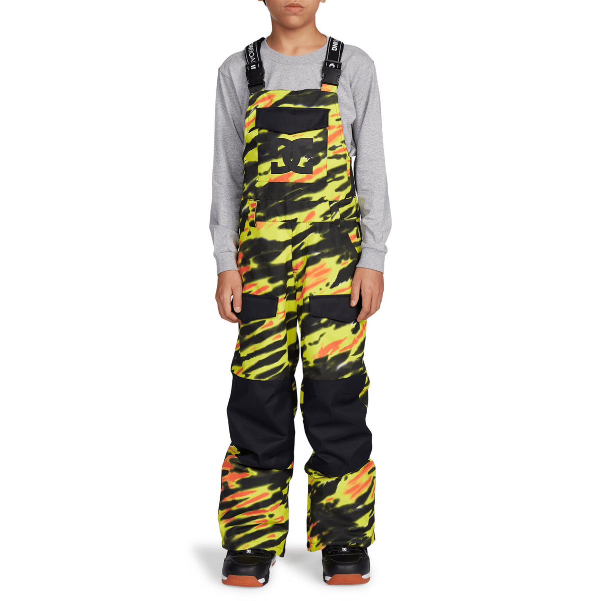 DC Roadblock Bibs - Boys' Angled Tie Dye Sulphur Spring