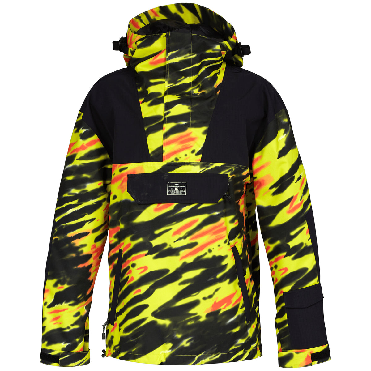 DC -43 Anorak Jacket - Men's Angled Tie Dye Sulphur Spring