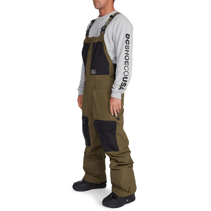 DC Shadow Bibs - Men's Olive Night