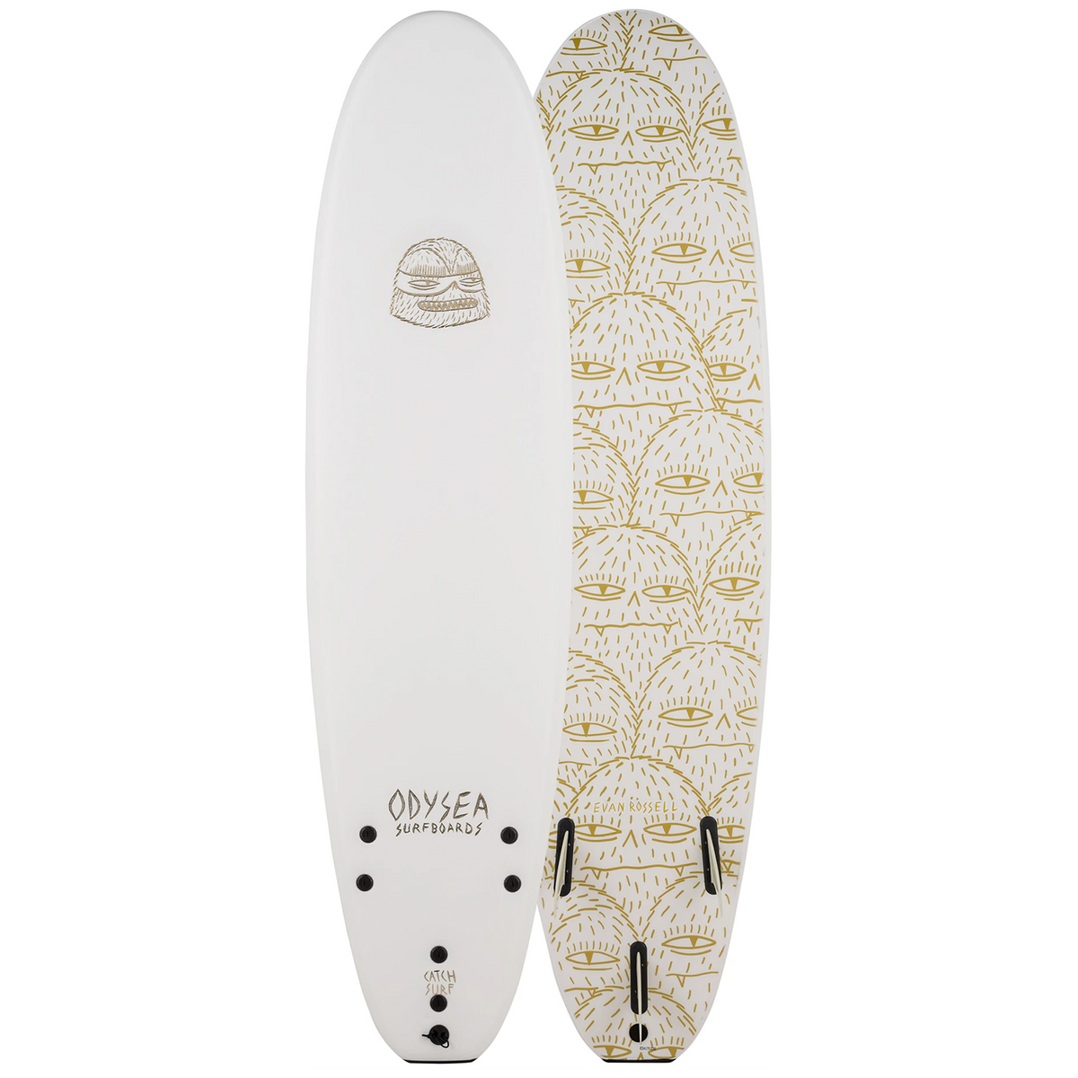 Catch Surf Odysea 7'0" Log x Evan Rossell Surfboard White
