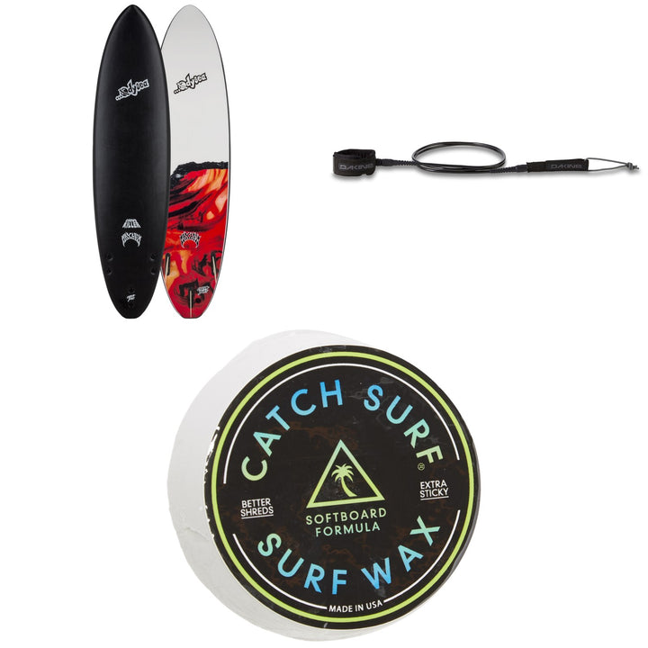 Catch Surf Odysea x Lost Crowd Killer 7'2 Surfboard + Dakine Kainui Team 7' Leash + Catch Surf Surf Wax