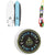 Catch Surf Heritage 5'6" Retro Fish Twin Fin Surfboard + Catch Surf Beater 6' Leash + Catch Surf Surf Wax