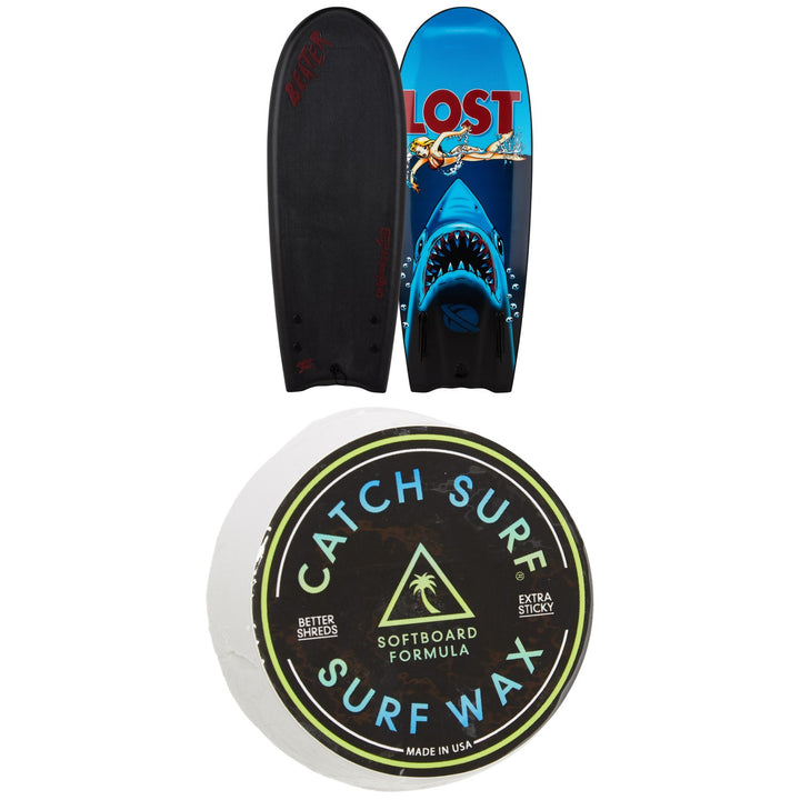 Catch Surf Beater Original 54 Twin - Lost Edition 6 Surfboard + Catch Surf Surf Wax