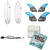 Lib Tech Nude Bowl Surfboard + Lib Tech Quad Medium Fin Set + Dakine Kainui Team 6' Leash + Sticky Bumps Basecoat Wax