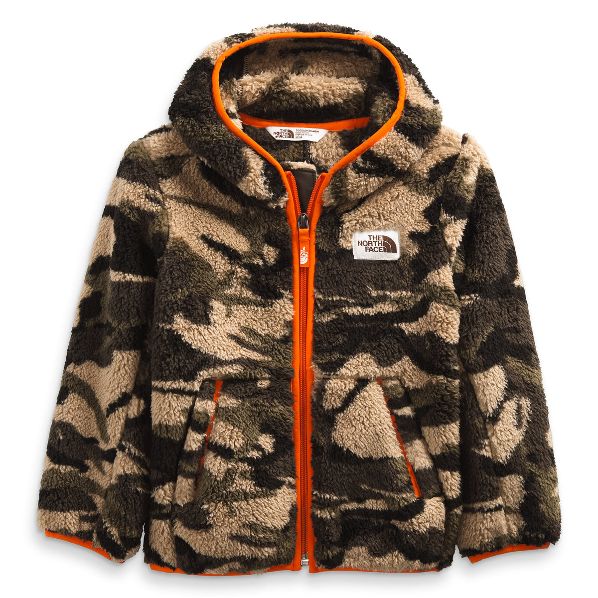 The North Face Campshire Hoodie - Toddlers' New Taupe Green Explorer Camo Print