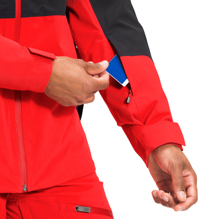 The North Face Chakal Jacket - Men's Fiery Red/TNF Black