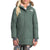 The North Face Arctic Swirl Parka Jacket - Girls' Laurel Wreath Green