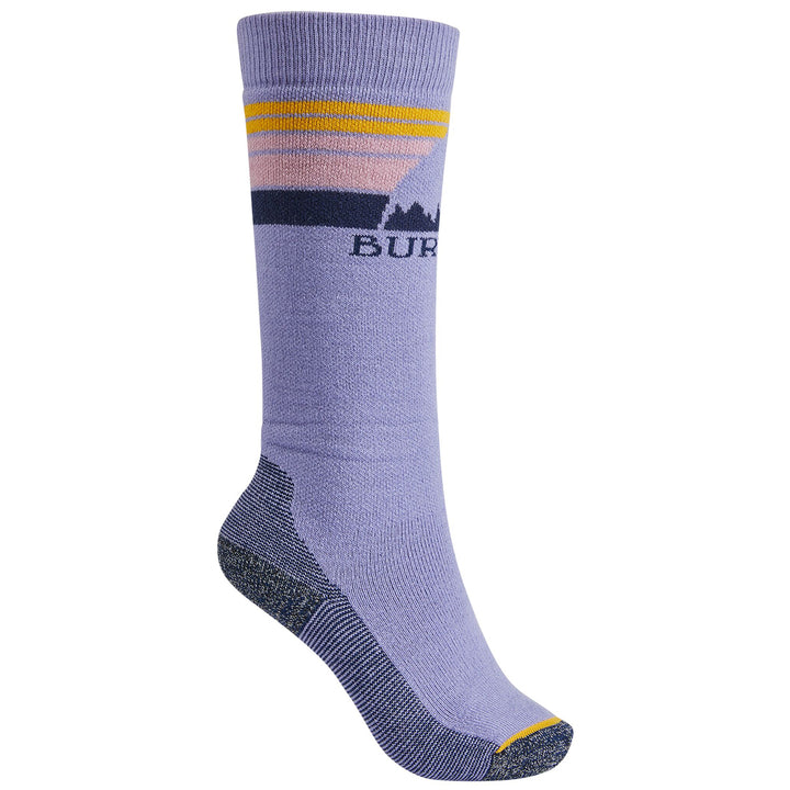 Burton Emblem Midweight Socks - Big Kids' Foxglove Violet