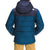 The North Face Reversible Mount Chimbo Full Zip Hooded Jacket - Boys' Monterey Blue