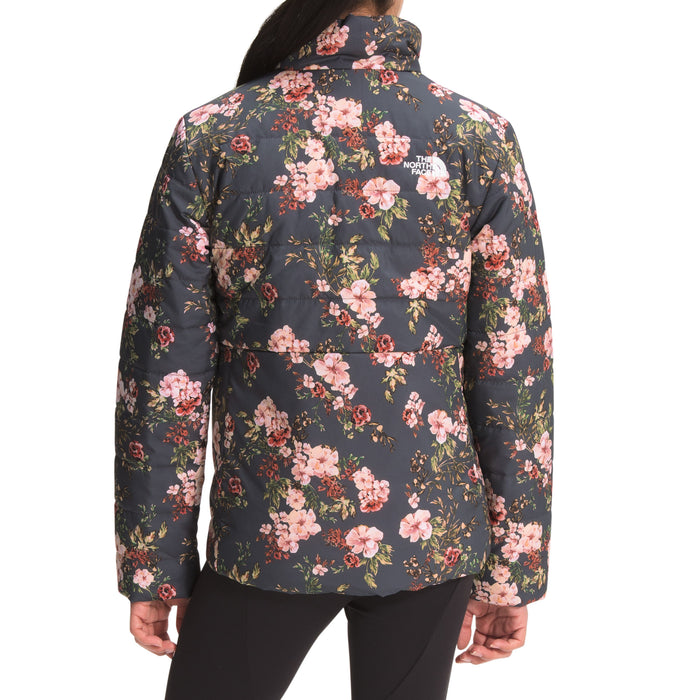 The North Face Printed Reversible Mossbud Swirl Jacket - Girls' Vanadis Grey Après Floral Print