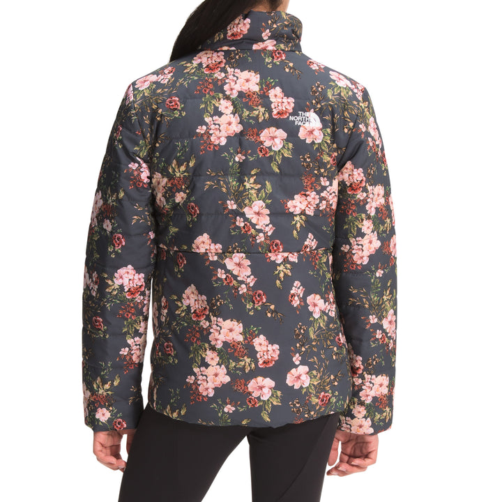 The North Face Printed Reversible Mossbud Swirl Jacket - Girls' Vanadis Grey Après Floral Print