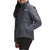 The North Face Reversible Mossbud Swirl Jacket - Girls' Vanadis Grey Heather/Gardenia White