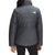 The North Face Reversible Mossbud Swirl Jacket - Girls' Vanadis Grey Heather/Gardenia White