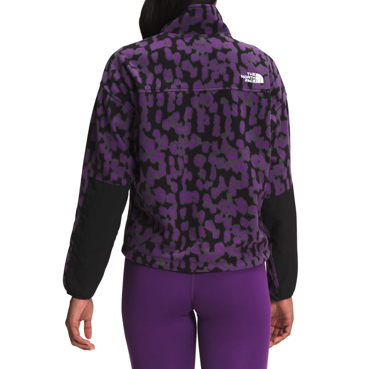 The North Face Printed TKA Kataka 1/4 Zip Fleece - Women's Gravity Purple Leopard Print