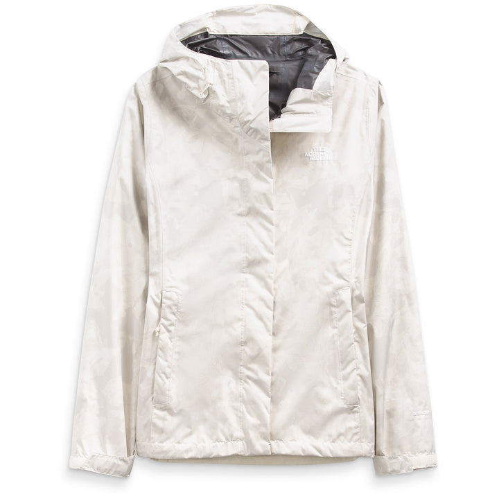 The North Face Printed Venture 2 Jacket - Women's Gardenia White Scattershot Print