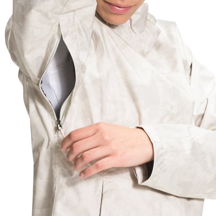 The North Face Printed Venture 2 Jacket - Women's Gardenia White Scattershot Print
