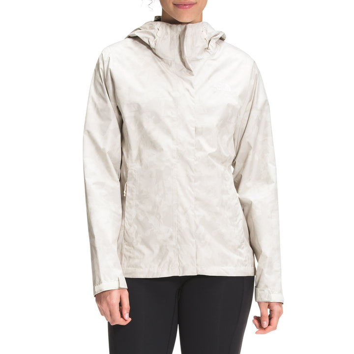 The North Face Printed Venture 2 Jacket - Women's Gardenia White Scattershot Print
