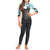 Roxy 4/3 Syncro Back Zip Wetsuit - Girls' Black/Pale Coral/Butter