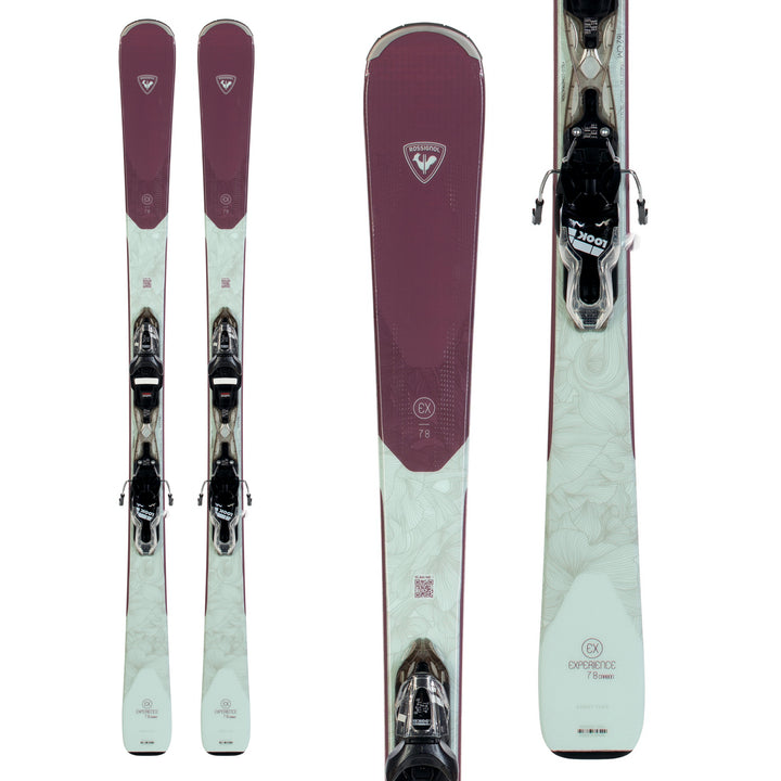 Rossignol Experience W 78 Ca Skis + Xpress 10 GW Bindings - Women's 2023