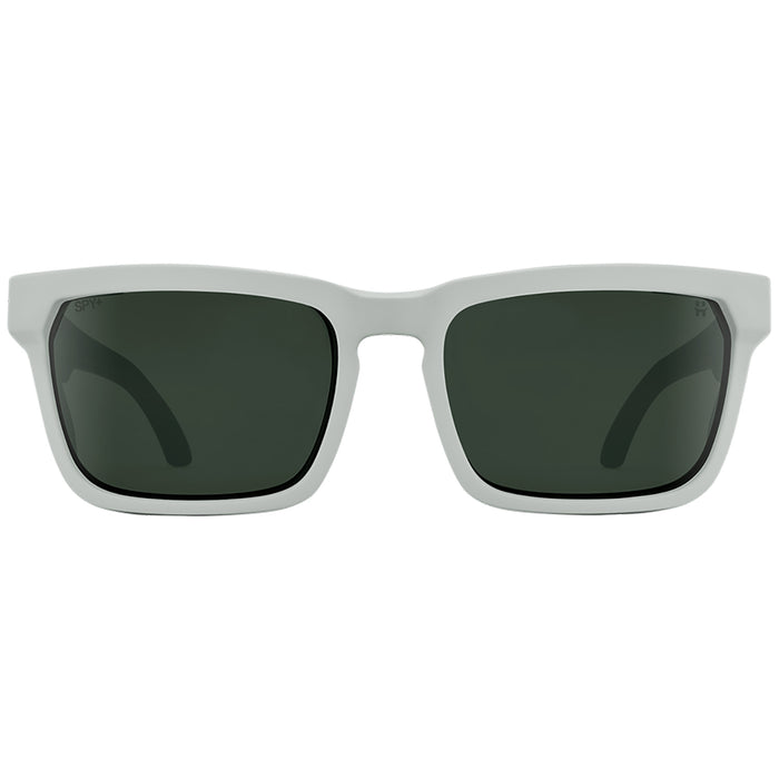 Spy Helm Tech Sunglasses Matte Vintage White/Happy Gray Green