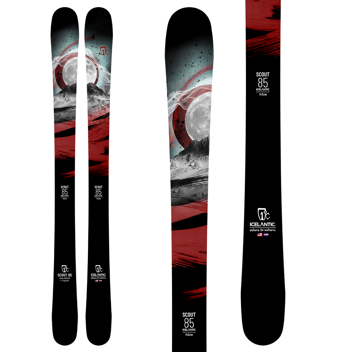 Icelantic Scout 85 Skis - Kids' 2022