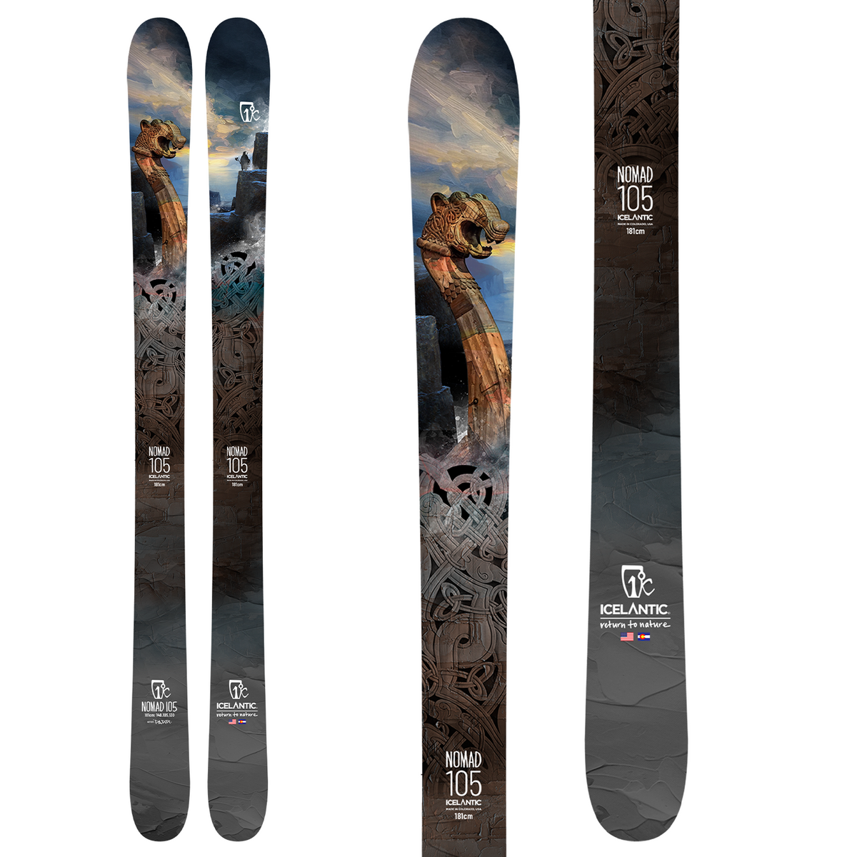Icelantic Nomad 105 Skis 2022