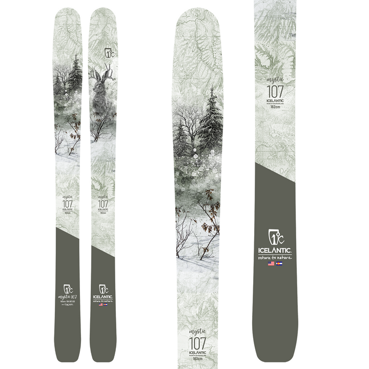 Icelantic Mystic 107 Skis - Women's 2022
