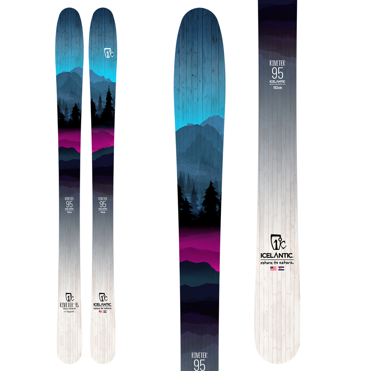 Icelantic Riveter 95 Skis - Women's 2022