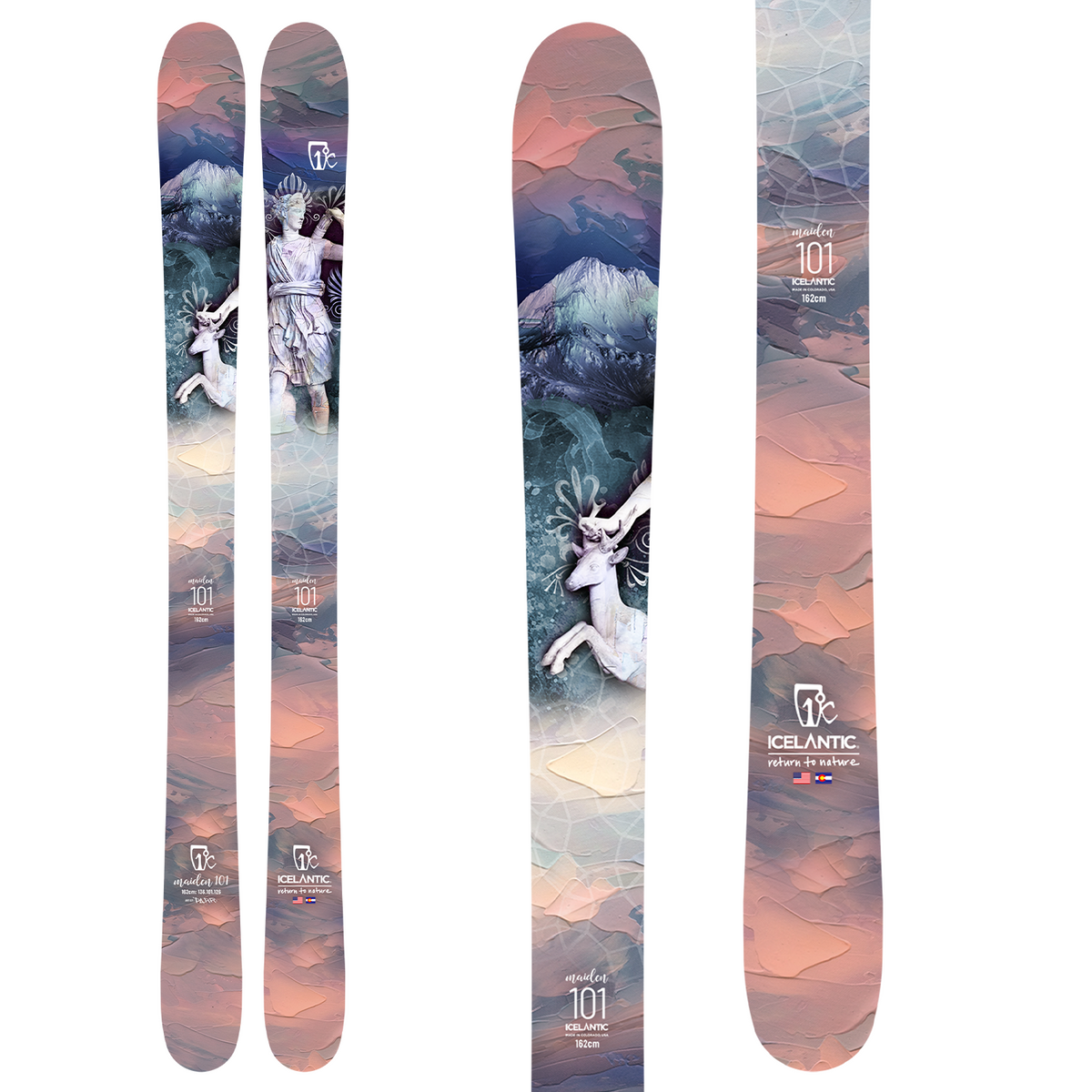 Icelantic Maiden 101 Skis - Women's 2022
