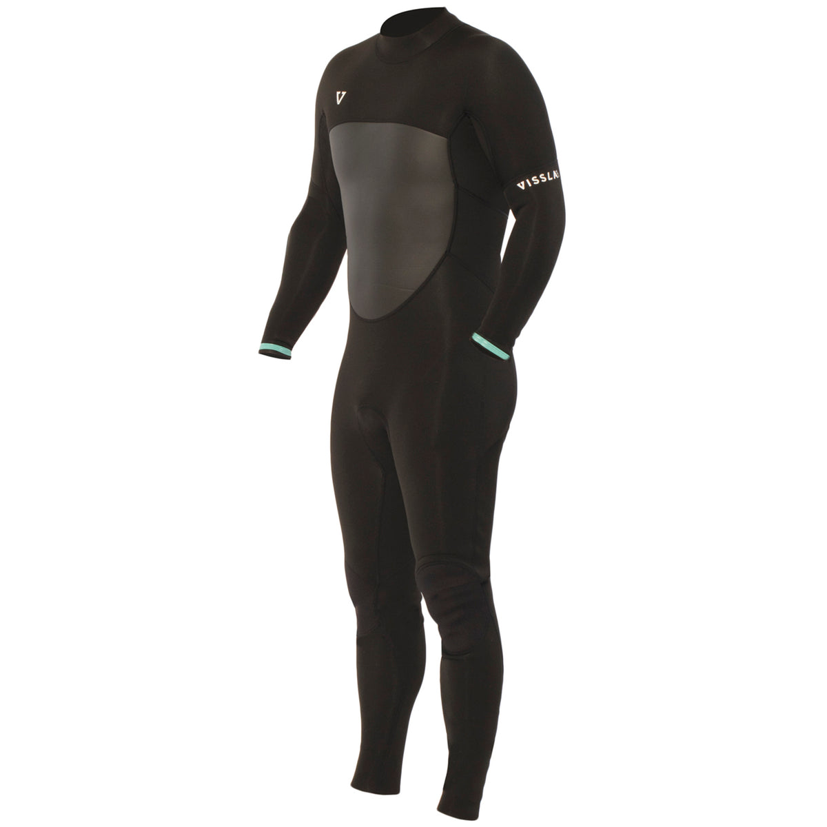 Vissla 3/2 Easy Seas Back Zip Wetsuit Black
