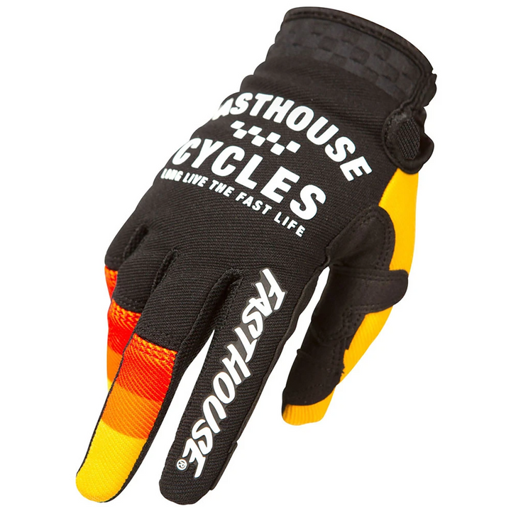 Fasthouse Speed Style Pacer Bike Gloves Black/Yellow