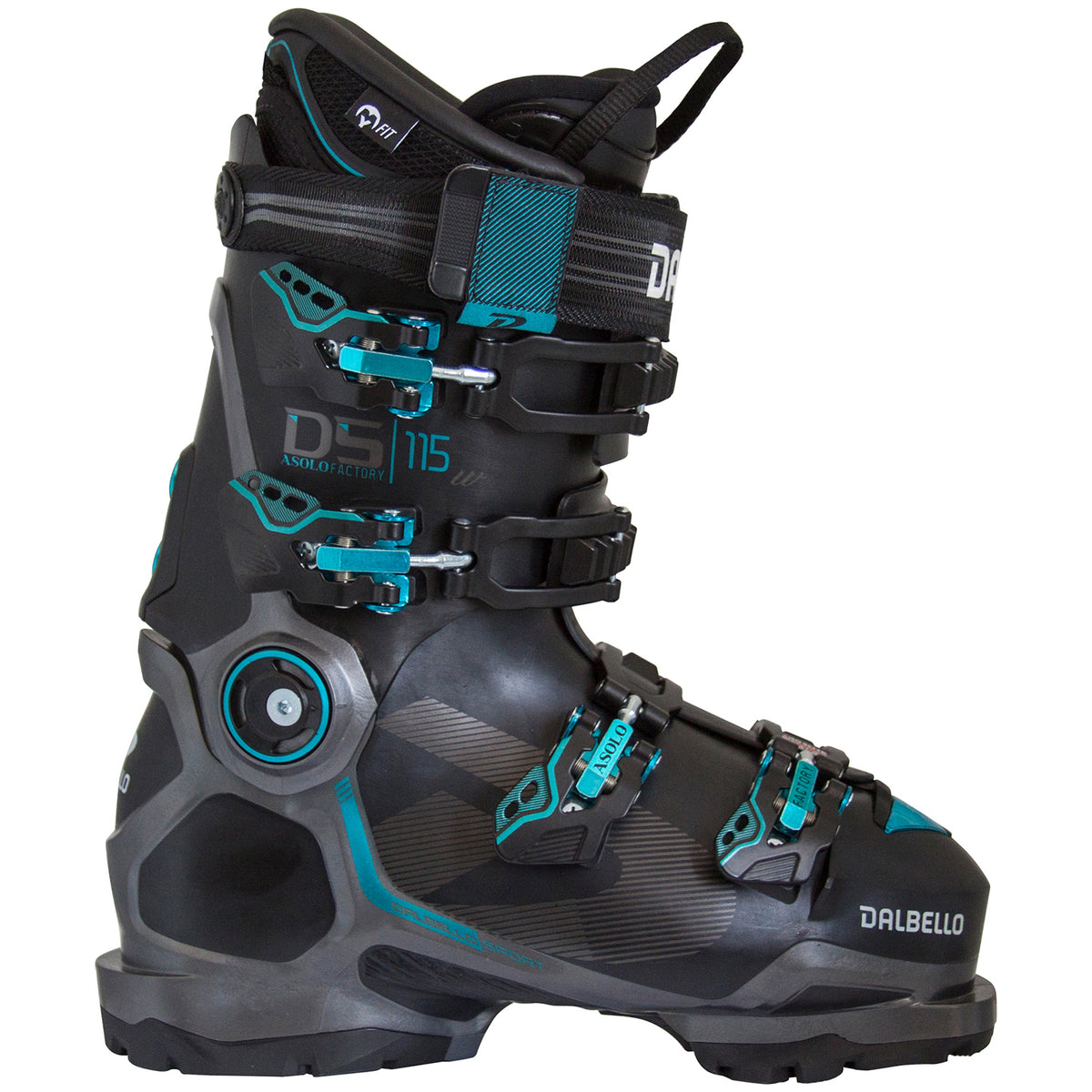 Dalbello DS Asolo Factory 115 W GW Ski Boots - Women's 2021 Black/Anthracite