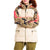 Burton Keelan Jacket - Women's Crème Brûlée / Martini Olive Terra Camo
